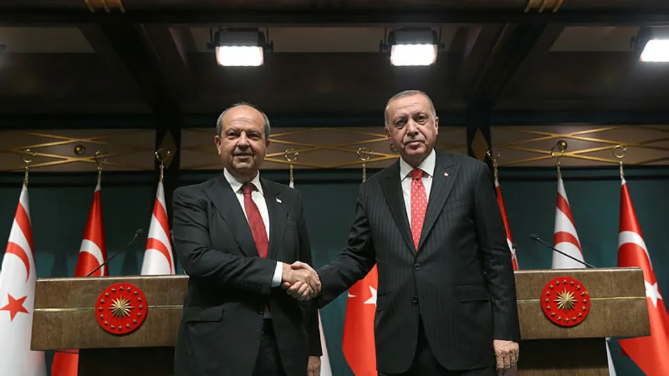 Başkan  Erdoğan’dan KKTC Cumhurbaşkanı seçilen Ersin Tatar’a tebrik