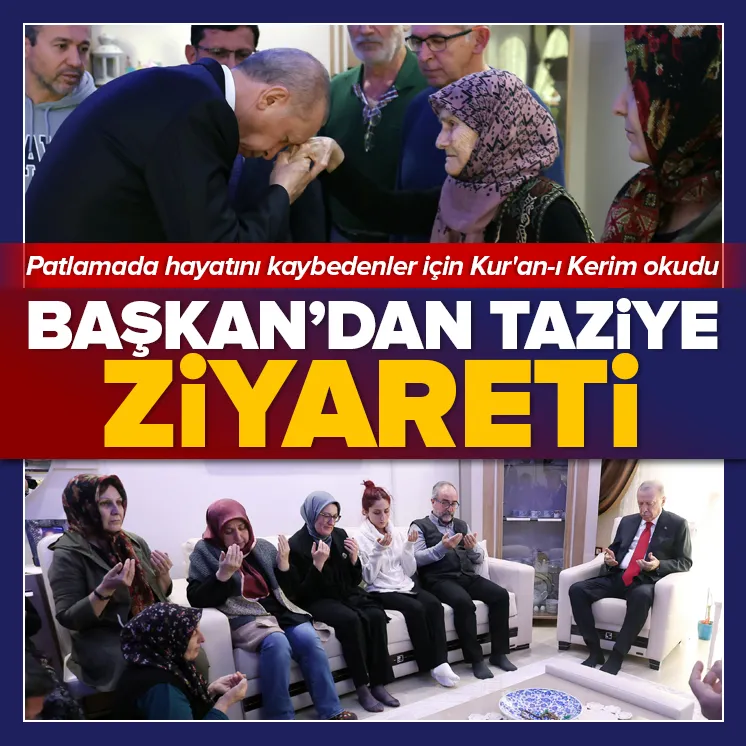 Patlamada ölen işçilerin ailelerine taziye ziyareti