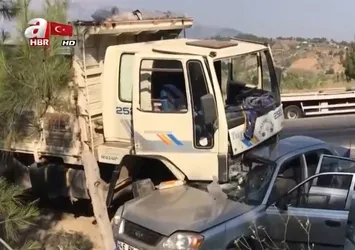 Polis memuru kazada can verdi |Video