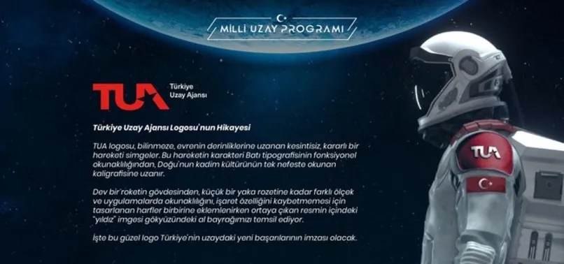 Türkiye Uzay Ajansının logosunda dikkat çeken detay!