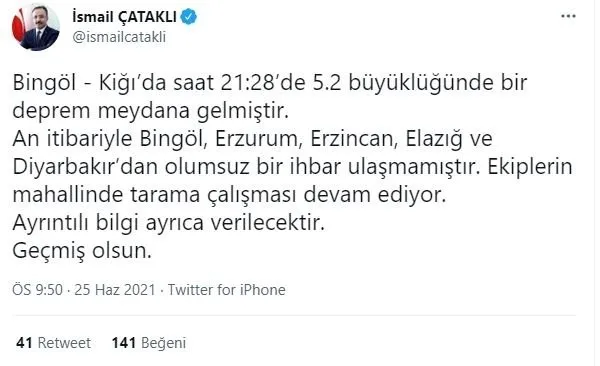 Son dakika: AFAD duyurdu! Bingöl'de 5,2 büyüklüğünde korkutan deprem | Artçılar peş peşe geldi - 4