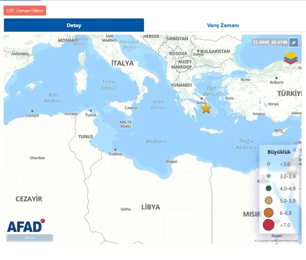 Ege’de şiddetli deprem | AFAD 2023 son depremler - 2