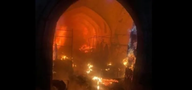 Son dakika: Kerkük’te Osmanlı mirasında yangın