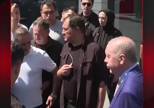 BAŞKAN ERDOĞAN'A SEVGİ SELİ