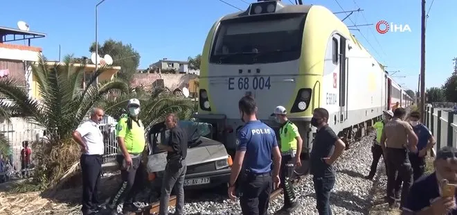 Manisa’daki tren kazasının güvenlik kamera görüntüleri ortaya çıktı