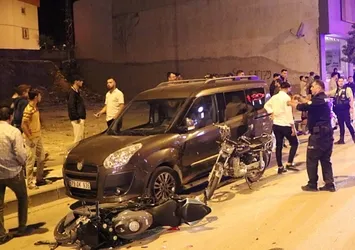 Kilis'te motosiklet kazası: 3 kişi yaralandı