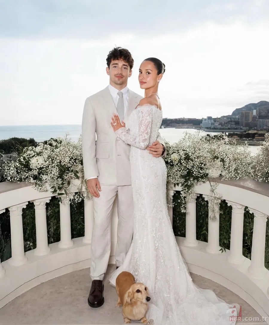 F1 yıldızı Charles Leclerc evlendi! Düğündeki o detay gündem oldu: Tam 40 milyon dolar… 1