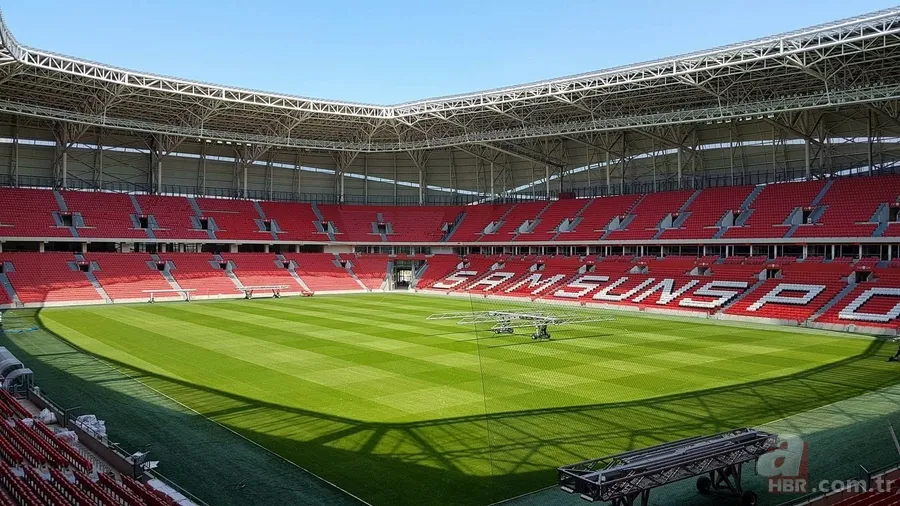 Samsun'un yeni stadı dünyanın en iyileri arasında 11