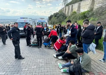 Aydın Efeler'de halk otobüsü devrildi: 28 yaralı