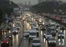 İstanbulda yağmur trafiği! Durma noktasına geldi