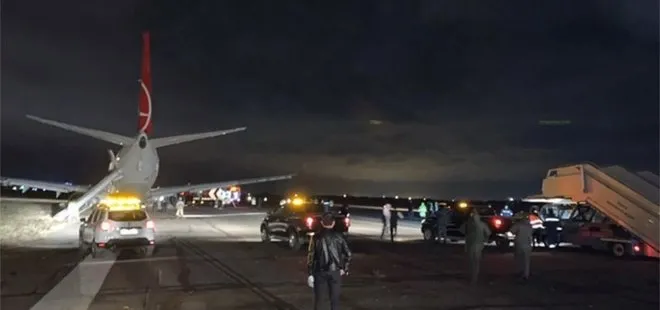 THY’nin uçağı Odessa Havalimanı’nda pist dışına çıktı