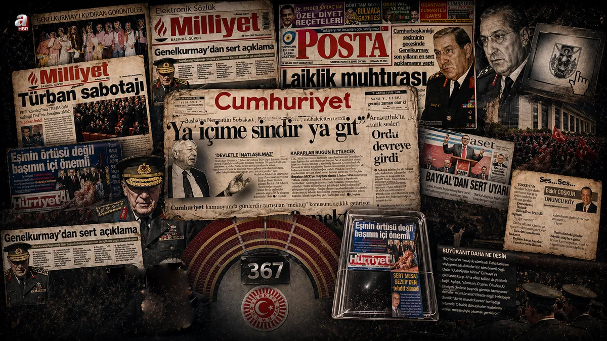 Türk demokrasisine “e-muhtıra” lekesi: 27 Nisan’ın 19. yılı