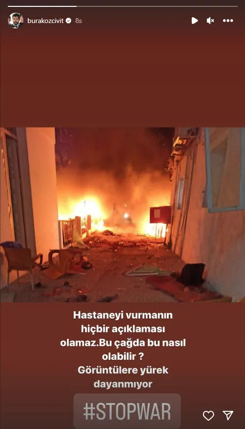 Gazze'deki hastane katliamına tepkiler çığ gibi! "Katilsin İsrail kahrol İsrail" - 6