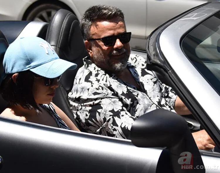 Bülent Serttaş lüks otomobiliyle şov yaptı! Kızıyla Miray’la mezuniyet turu attı 4