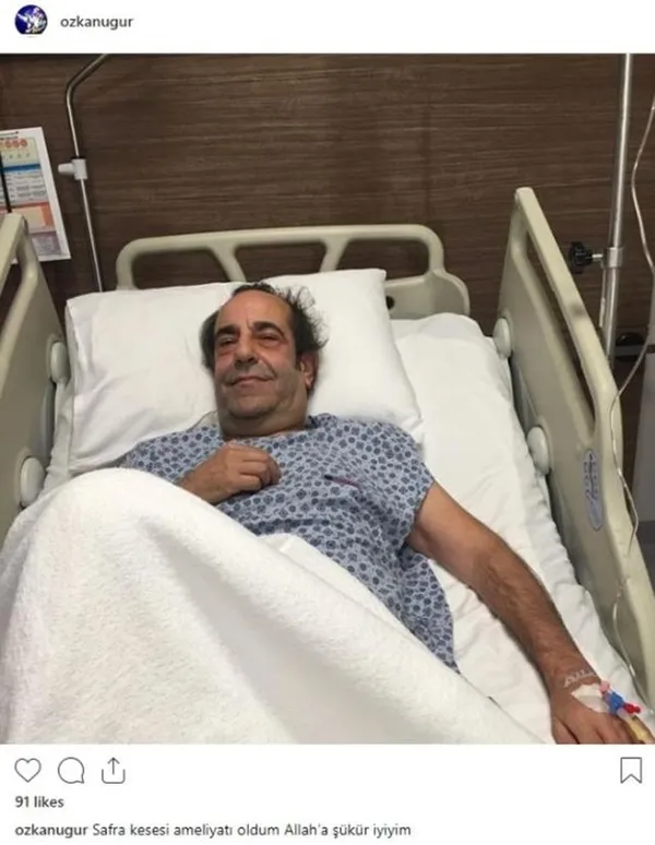 Özkan Uğur Ameliyat oldu - 1