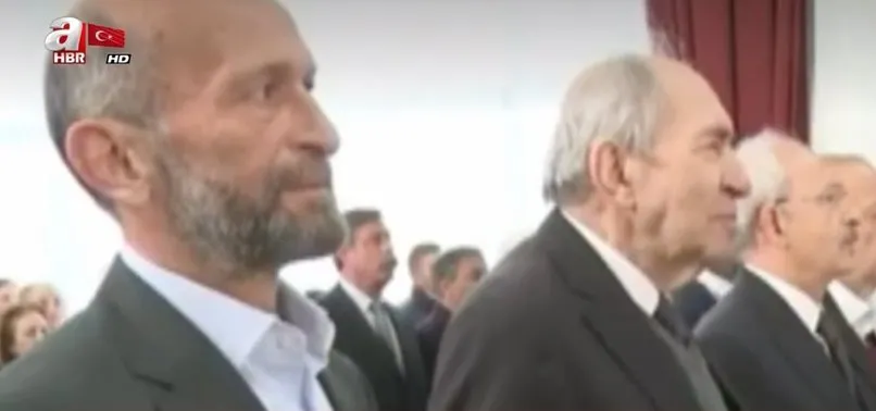 CHP'nin adayı Erdem Gül İstiklal Marşı'nı okumadı! İşte o görüntüler