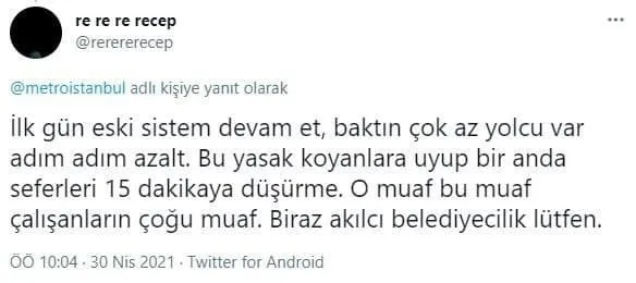 İBB’nin toplu taşıma düzenlemesi vatandaşları isyan ettirdi!