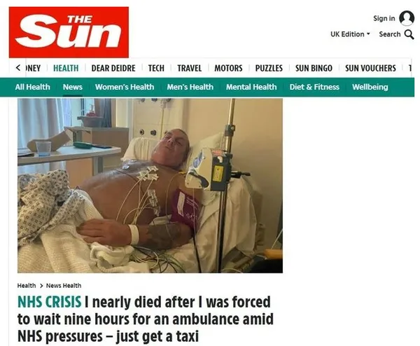 İngiltere sağlık sistemi çöktü! Sedye, hemşire ve doktor yok