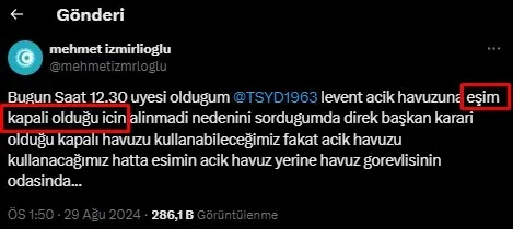 TSYD’den 28 Şubat uygulaması! Eşi başörtülü diye havuza alınmadı | Tepkiler çığ gibi yağdı