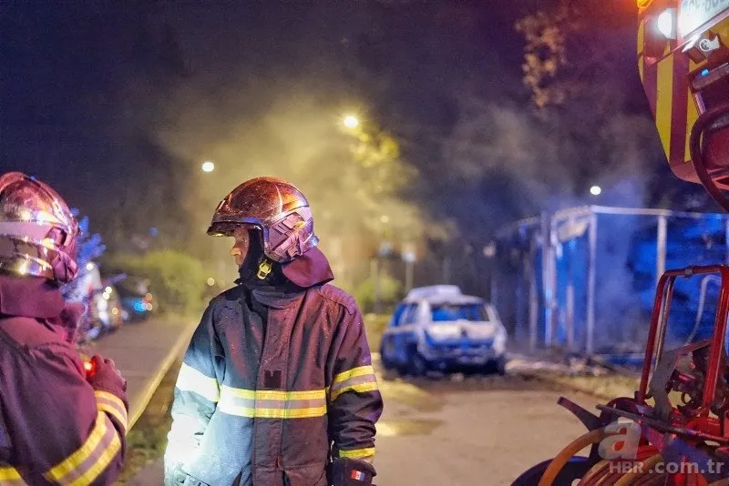 Fransa'daki olaylar giderek büyüyor! Şimdi de iç savaş tehlikesi... Aşırı sağcılar sokağa indi Emmanuel Macron'dan olay talimat 16