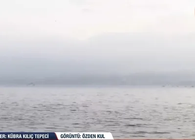 Boğaz’da gemi trafiğine sis engeli