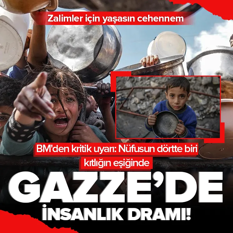 Gazze’de insanlık dramı!