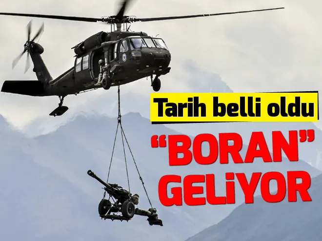 TSK Boranla vuracak