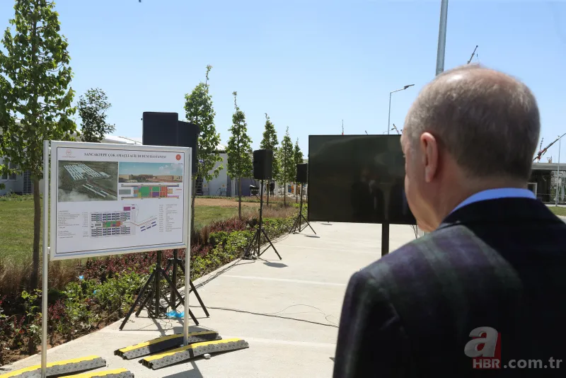 Başkan Erdoğan Sancaktepe ve Yeşilköy'deki pandemi hastanelerini inceledi 2