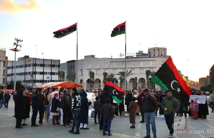 Libya'da Türkiye'nin tezkere kararı kutlandı