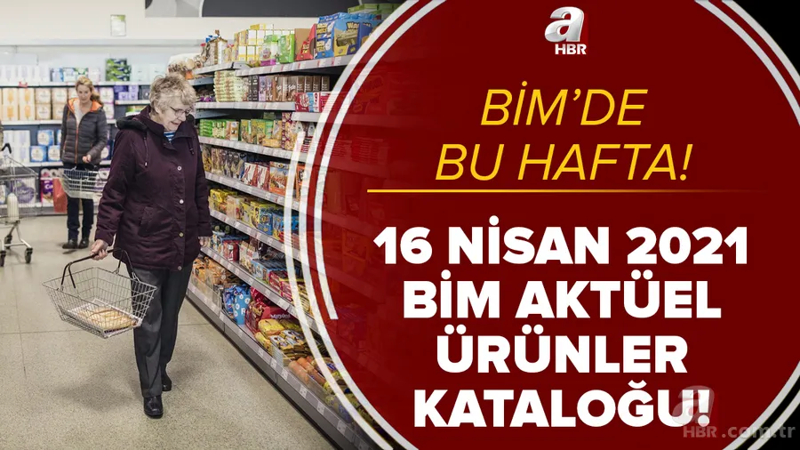 BİM cuma indirimleri neler? 16 Nisan 2021 BİM aktüel ürünler kataloğunda neler var? İş haftanın kampanyaları 1