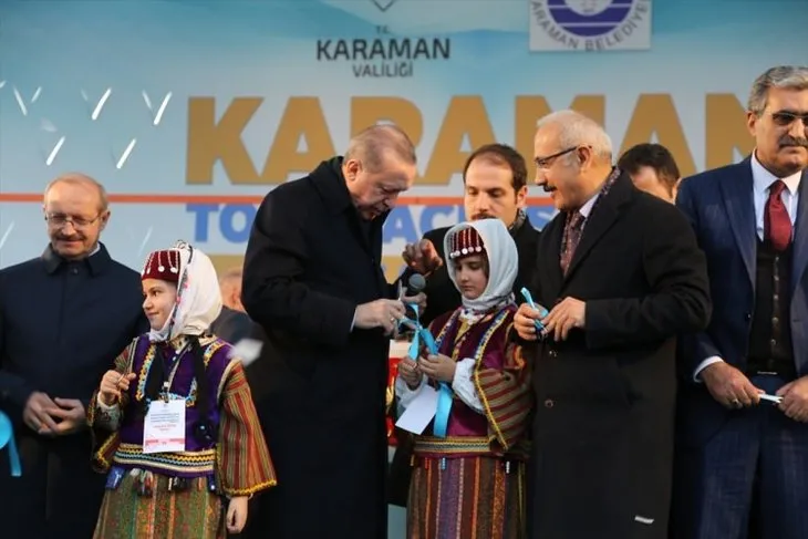 Erdoğan’dan tören sonrası ziyaret