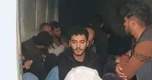 Kilis’te 18 kaçak göçmen yakalandı