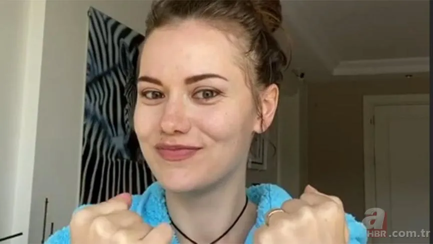 Burak Özçivit’in eşi Fahriye Evcen sosyal medyayı salladı 1