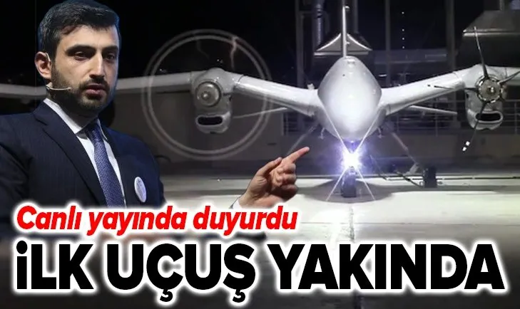 Selçuk Bayraktar canlı yayında duyurdu: Akıncı'nın ilk uçuşu yakın zamanda