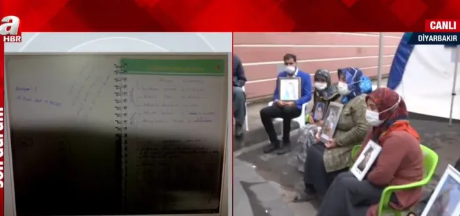 Son dakika: Kirli oyun ‘Ajanda’dan çıktı! HDP binasında PKK’lıların sicil ajandası çıktı