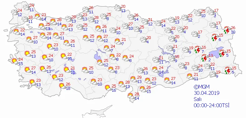 Meteoroloji'den son dakika uyarısı! Bugün İstanbul'da hava nasıl olacak? 27 Nisan 2019 hava durumu - 5