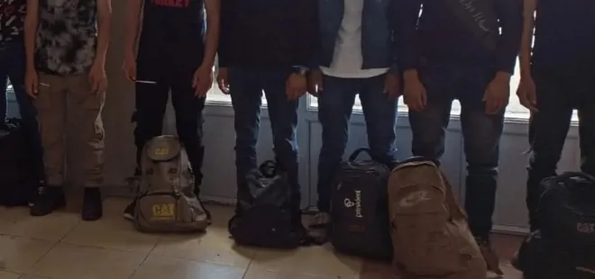 Hatay'da 12 düzensiz göçmen yakalandı