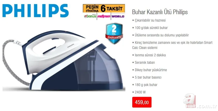 BİM aktüel 16 Ağustos kataloğu! – BİM’de bu hafta kettle, ütü ve televizyon fırsatı! İşte, BİM aktüel ürünler kataloğu! 4