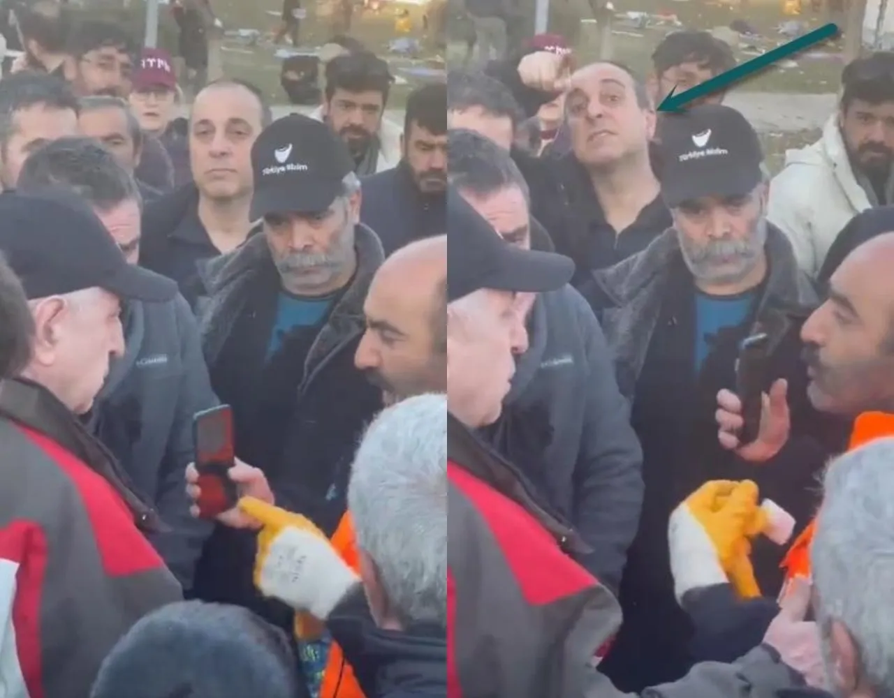 Depremden siyaset devşiren Ümit Özdağ'a enkaz başında tepki: "Bıktık"