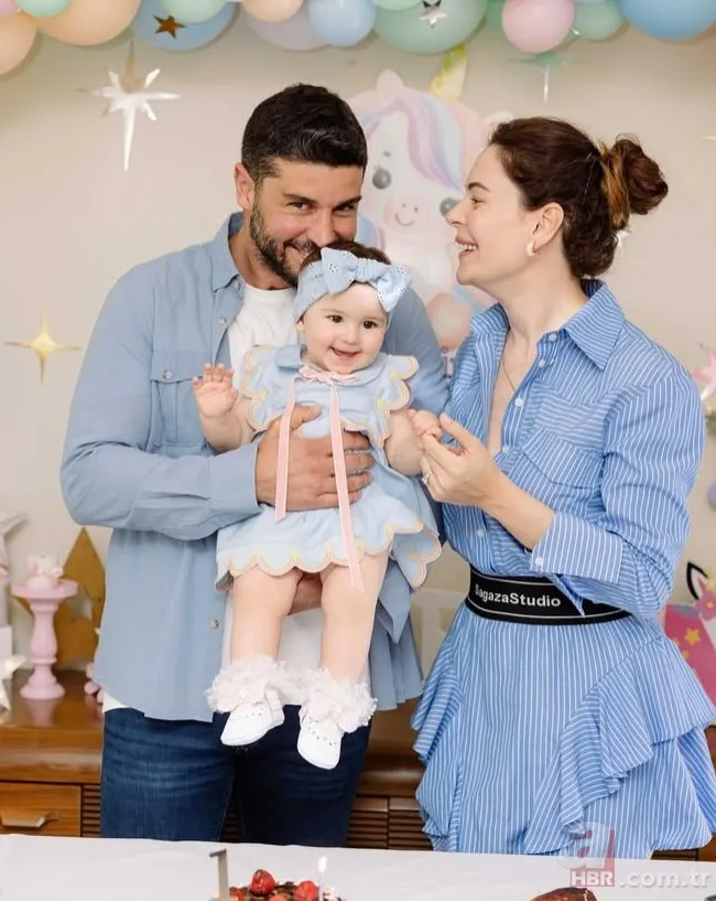 Güzelliğini görenler annesine benzetiyor! Yıldız Çağrı Atiksoy minik kızıyla paylaştı 4