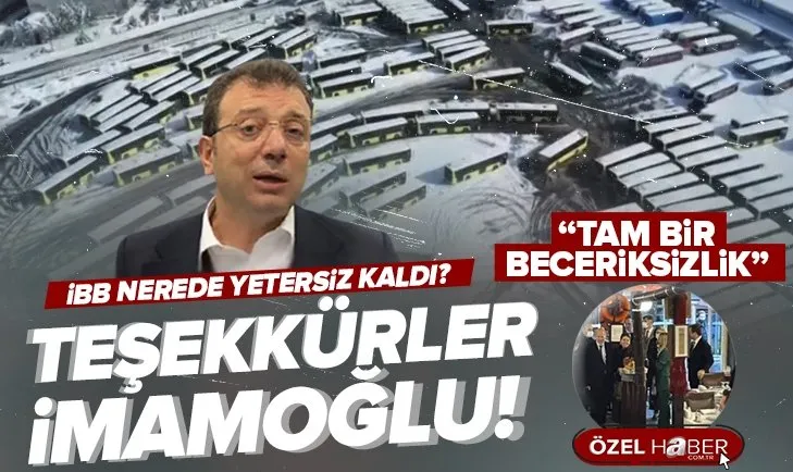 İstanbul’da kar hayatı felç etti! İBB nerede yetersiz kaldı? Ekrem İmamoğlu’na teşekkür etti: Beni sükutu hayale uğratmadı! Artık sözcüsünü gönderiyor