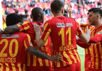 Gol düellosunun galibi Kayserispor