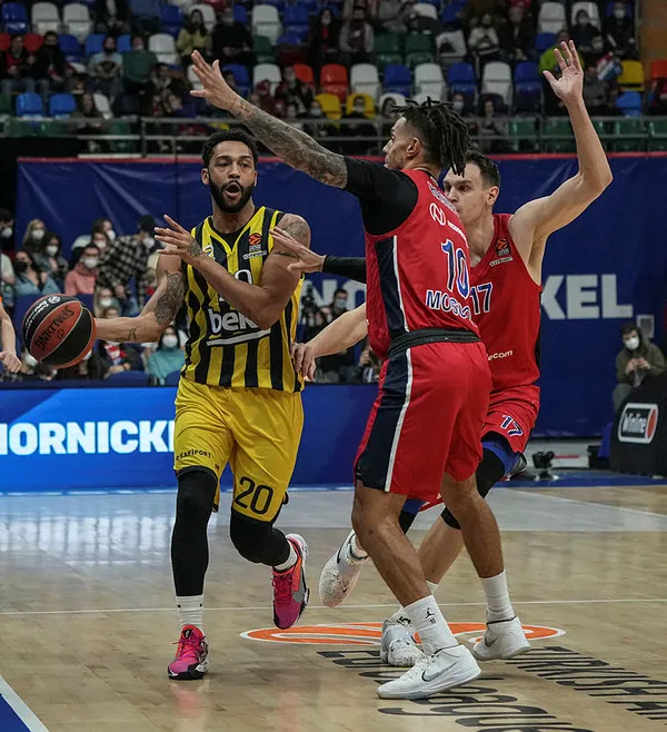 CSKA’nın serisine Fener son verdi! CSKA Moskova 82-91 Fenerbahçe MAÇ SONUCU-ÖZET