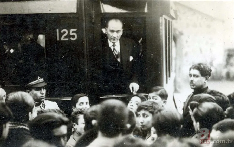 Atatürk'ün arşivlerden çıkan en son fotoğrafları! Hiç görülmemiş 10 Kasım en güzel Atatürk resimleri 9