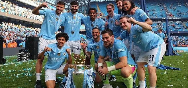 Premier Lig’de Manchester City şampiyon oldu