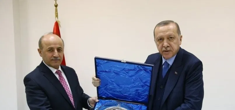 Cumhurbaşkanı Erdoğan, Erzurum Valisi ve Büyükşehir Belediye Başkanını kabul etti