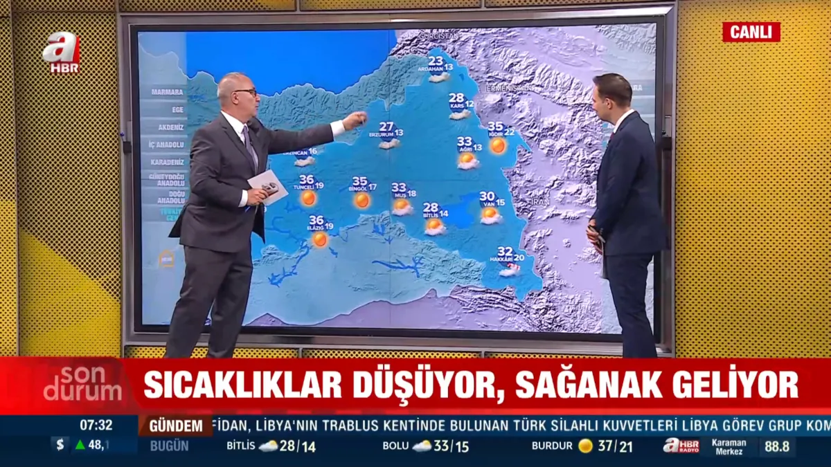 Kavurucu sıcaklara mola! Meteoroloji uzmanı tarih verdi: Sıcaklıklar 9 derece birden düşecek - 1