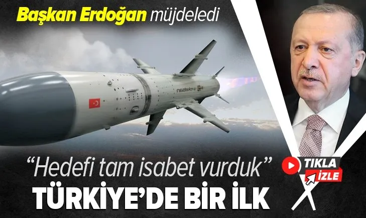 Başkan Erdoğan: Hedefi tam isabet vurduk