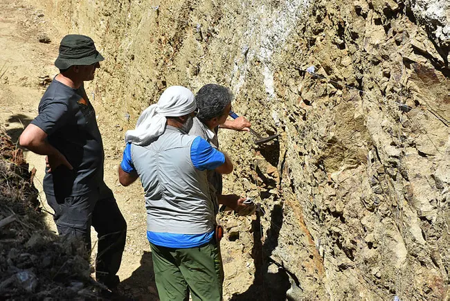 Deprem uzmanları, İzmir'i etkileyen fayı inceledi - 2