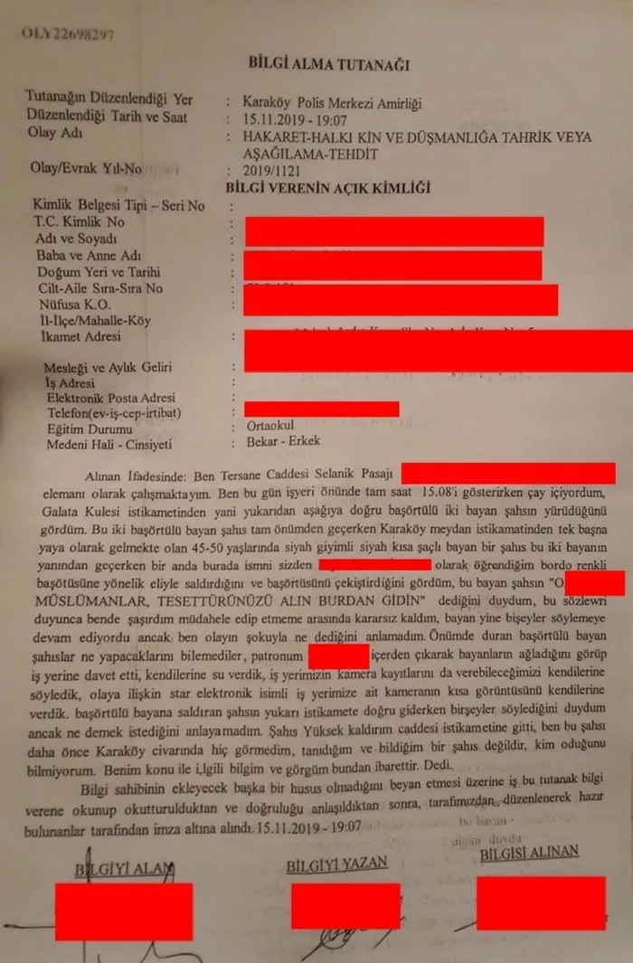 İstanbul’da başörtülü kadınlara yumruklu saldırı